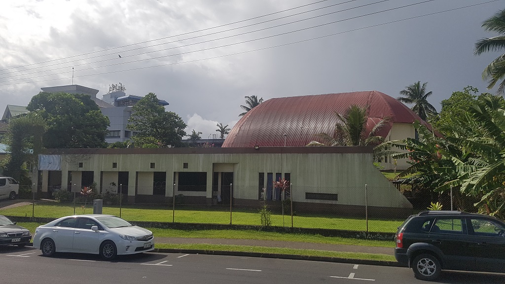 “Samoan Congregational Church, view from Thurston Street” (Source: Nicholas Halter 2020)