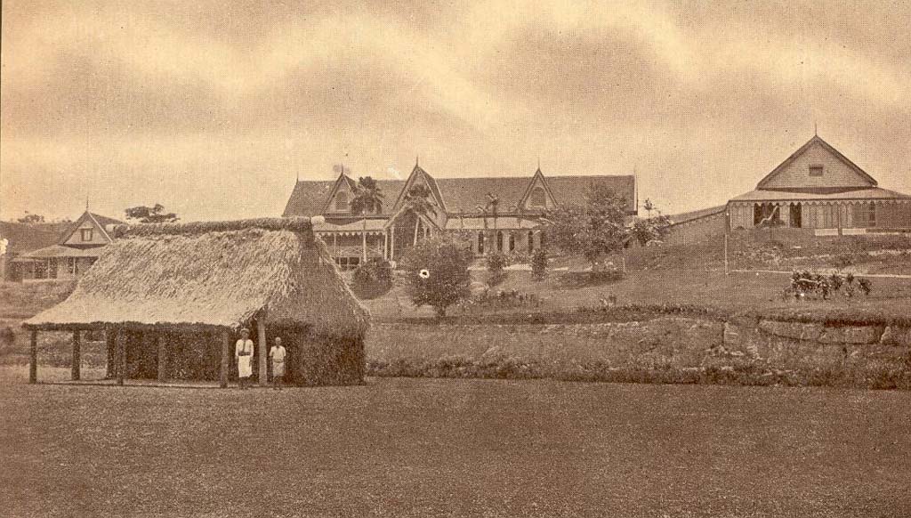 “Government House, Suva”; Undated; A Mills, Suva (from Max Quanchi and Max Shekleton, An Ideal Colony and Epitome of Progress: Colonial Fiji in Picture Postcards, forthcoming)