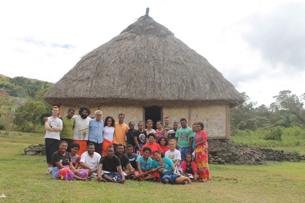USP History staff and students conduct research at Nabutautau in Navatusila, September 2018