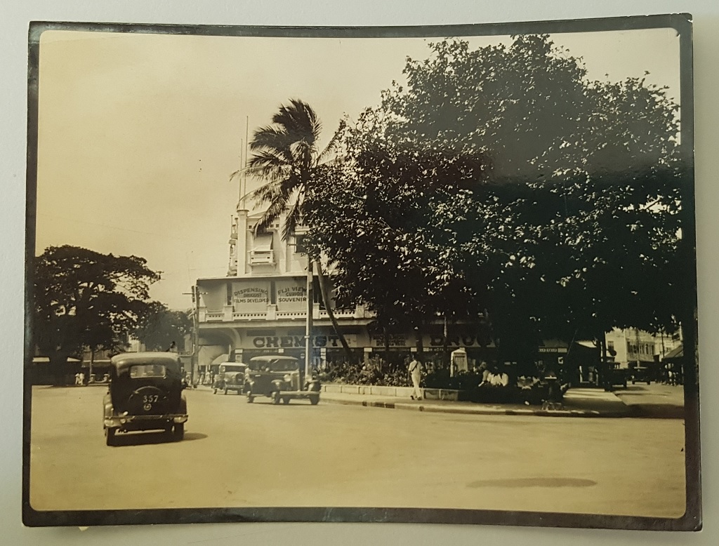 “Street scene in Suva” (n.d.) Source: Fiji Museum P32.5/8