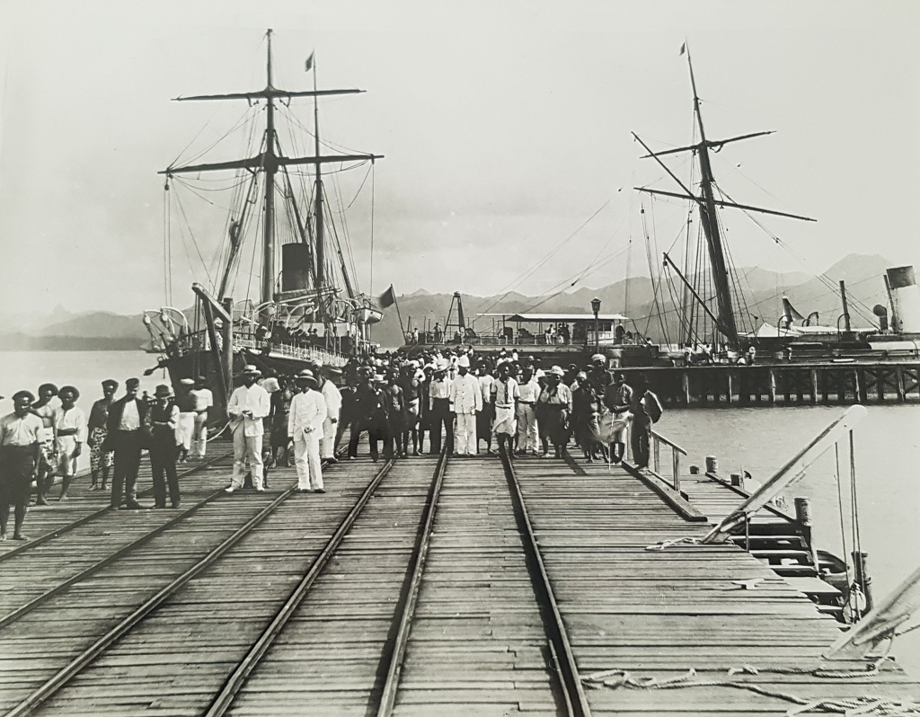 “Suva Pier, c.1880s” Source: Fiji Museum P32.5/77