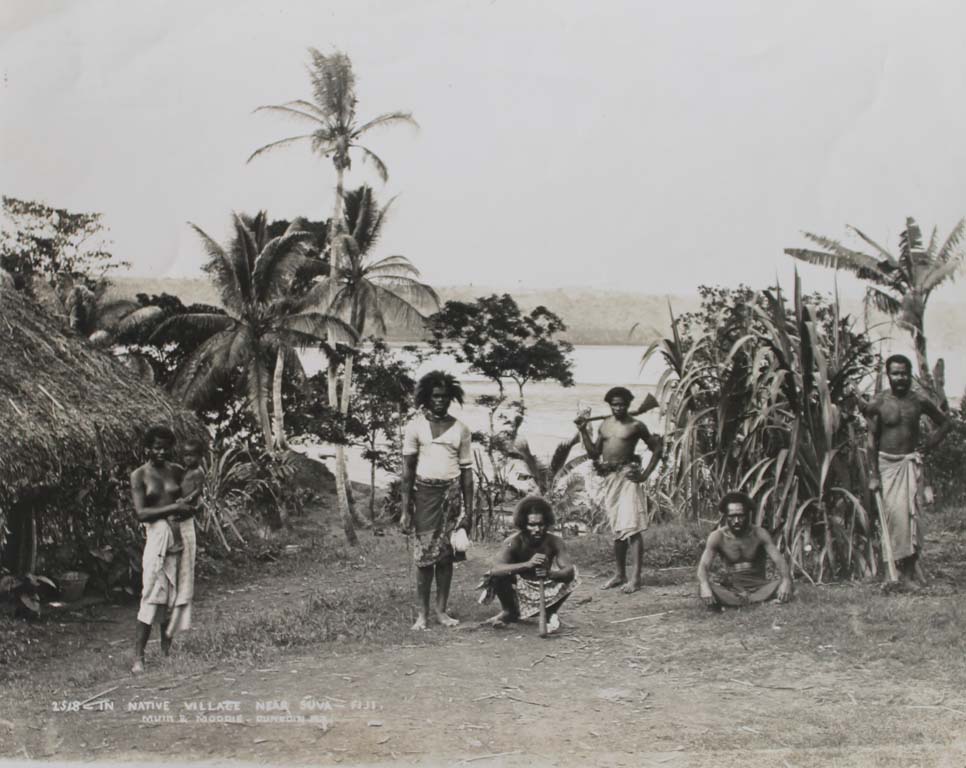 “Fijians – clothing, Village People (Suva area), probably taken during [18]80s” Source: Fiji Museum P32.4/138
