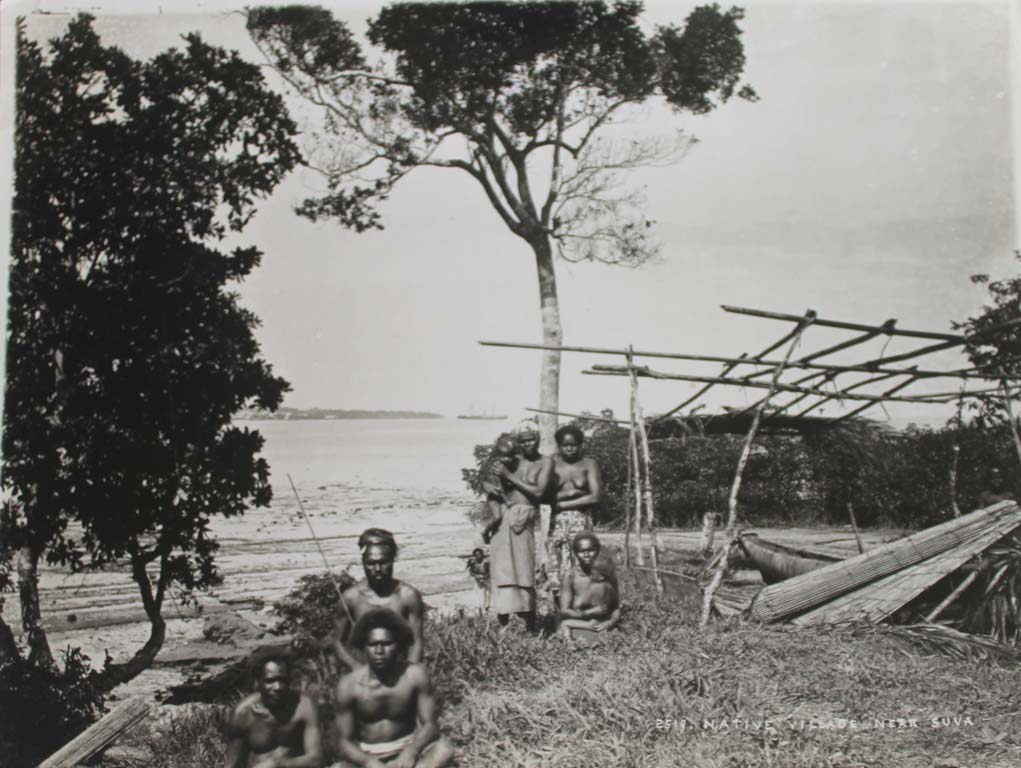 “Fijians – Clothing, Village People, Lami area, probably taken during [18]80s” Source: Fiji Museum P32.4/136