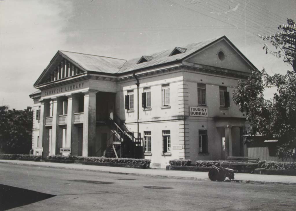 "Carnegie Library, Suva, Fiji", Unknown c.1930-1954, Source: Fiji Museum P/23.1/8