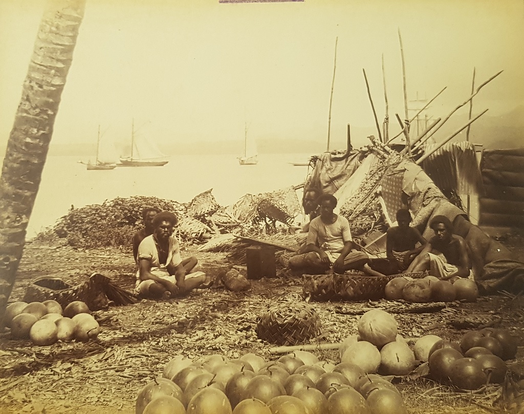 “Early Suva: Fijian market, Basil Thomson collection c1892” Source: Fiji Museum 1/2/6.13E/23