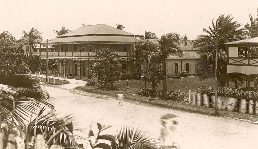 “Town Hall, Suva, Fiji”; Undated; Harry Gardiner, Suva. c1920s. Source: Max Quanchi and Max Shekleton, An Ideal Colony and Epitome of Progress: Colonial Fiji in Picture Postcards, forthcoming.